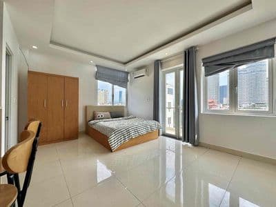 CĂN HỘ STUDIO BAN CÔNG TÁCH BẾP MÁY GIẶT RIÊNG - CẦU THỊ NGHÈ