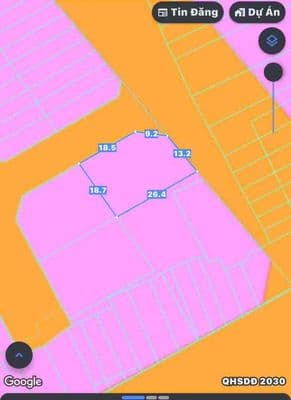 Lô góc 456m2 full thổ KDT Chí Linh Vũng Tàu cách Sunworld 3km