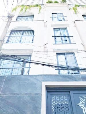 NHÀ HẺM 3M, SÁT MẶT TIỀN, 60M2, 5 TẦNG, FULL NỘI THẤT, PHẠM VĂN CHIÊU