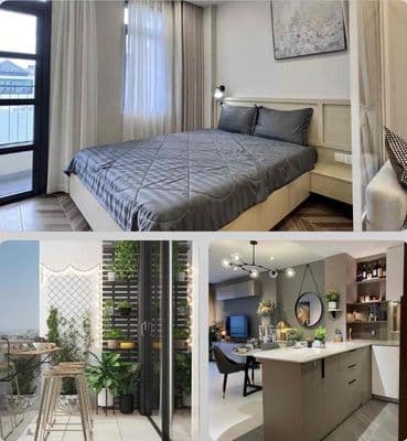 CC SÁT Q1, FULL N. THẤT XỊN ĐẸP, RỘNG 68m2, 3P. NGỦ, VIEW L.mark 81