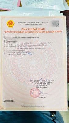 Bán lô thổ cư dài 45m ngay đường nguyễn ái quốc