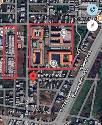 MBKD 1300m2 khu biệt thự Lovera Vista - KDC Phong Phú 4