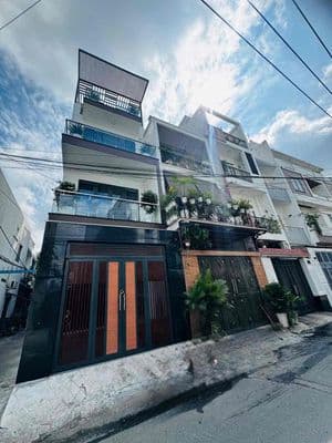 Hẻm Nội Bộ Tô Hiêu, Phường Hiệp Tân, Tân Phú. 4 Tầng .( 4PN, 3WC)