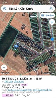 Chính chủ bán lô đất 115m2 đường số 19 KDC 5 Năm Hiệp, Quốc Lộ 50