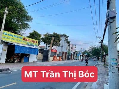 Bán Lô Đất 5x18m Shr, MT Trần Thị Bóc KD Buôn Bán Tốt Gần Chợ Hóc Môn.