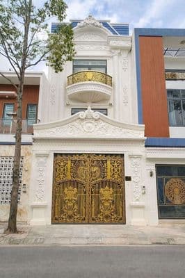 Nhà 4 tầng khu dân cư nam long