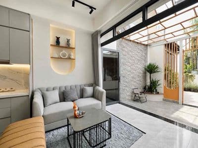 XVNT_ Hẻm 3.5m_ Khu Cao Tầng_2 Tầng_DT: 35m2_ View Landmark_ 3p tới Q1