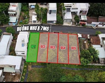 CỤM 5 LÔ QUAN CHÂU - HOÀ XUÂN | ĐƯỜNG NHỰA 7M5