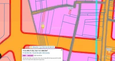 Cần Bán Lô Bán Đất Ngay Cổng KCN VSIP 2 Bình Dương Diện tích 464,3m²