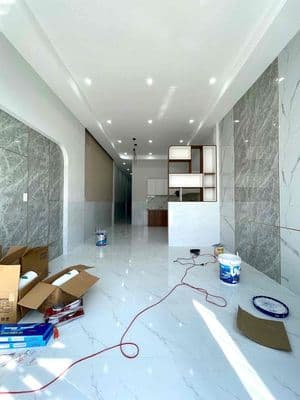 NHÀ TRỆT ĐẸP KDC ĐÔNG PHÚ GẦN CHUNG CƯ, ĐƯỜNG LỚN ĐẬU Ô TÔ