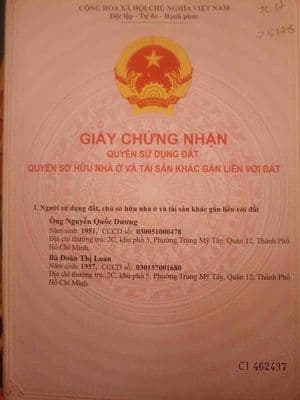 Bán nhà 80m2 ,đường Nguyễn ảnh thủ ,q12