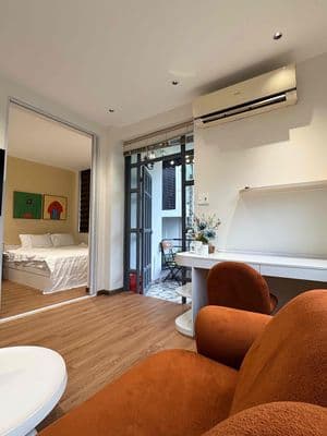Cho thuê căn hộ 1 pn ngay trung tâm quận 5 sát bên q1, q4, q8, q10