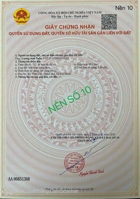 Bán lô đất 103,4m2 full thổ cư đường nhựa 6m giá 4,05tỷ