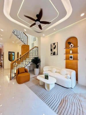 Nhà đẹp sân vườn_ 4x18m 4 ngủ phạm văn chiêu - gần emart 2 - 6 tỷ nhỏ
