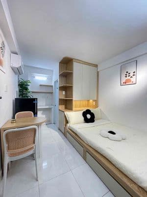 căn hộ 1 phòng ngủ full ngay sân bay, tân bình