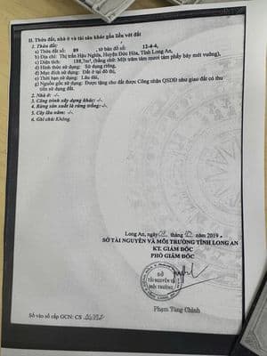 Ngợp bank bán nhanh nhà trung tâm thị trấn hậu nghĩa. 188m2 odt