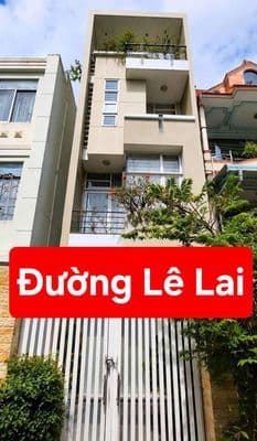 Nhà 3 lầu - mặt tiền đường lê lai