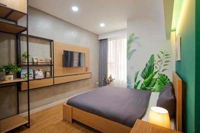 Căn hộ studio đầy đủ nội thất Thr Tresor quận 4