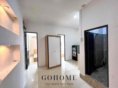 Cho thuê 2 phòng ngủ cửa sổ trời full nội thất gần lotte mart gò vấp
