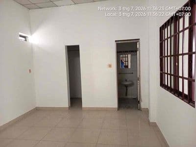 Nhà cho Thuê nguyên căn; 1 trệt, 1 lầu xây kiên cố, 1 phòng khách, kho