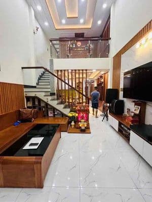 Mặt tiền đường đông hưng thuận quận 12 - 2 tầng kiên cố - dt 4m x 20m