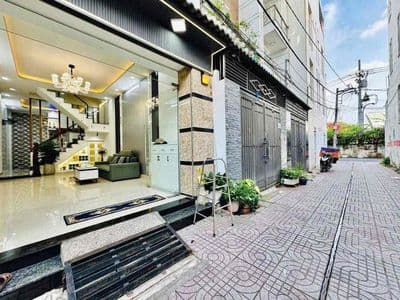 Nhà mới đẹp NC nup hẻm 227 Phạm Văn Chiêu P9