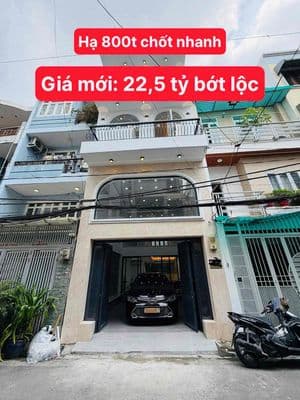 Giảm 1,5 tỷ, nhà mới 5 tầng, full nội thất phú nhuận