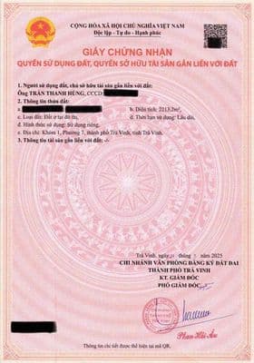CHÍNH CHỦ CẦN BÁN ĐẤT MẶT TIỀN ĐƯỜNG TRẦN VĂN LONG – TP. TRÀ VINH