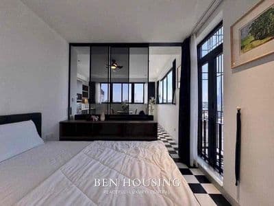 Căn hộ 1 phòng ngủ full nội thất cửa sổ đường Bến Vân Đồn quận 4
