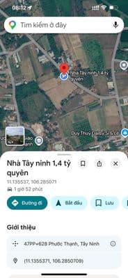 Bán Nhà MT gần nhà Máy Gạch Phước Thạnh . Tây Ninh