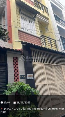 Chỉ *** 1 căn – rẻ nhất khu vực tân hương, tân phú diện tí