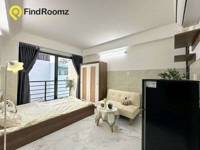STUDIO FULL NT BAN CÔNG THOÁNG NGAY CHỢ THẠCH ĐÀ