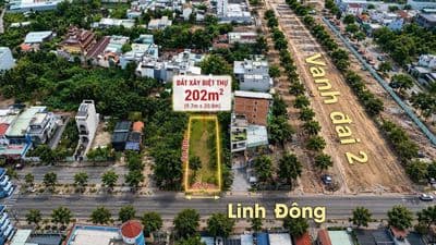 Bán đất mặt tiền đường Linh Đông - ngang 9.4m (công nhận đủ 201,4m²)