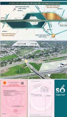 1,4 tỷ sở hữu lô đất 100m2 ngay khu hành chính Thủ Thừa LA, SỔ SẴN