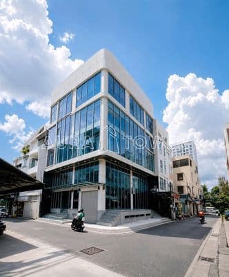 Cho thuê nhà nguyên căn trường chinh * hầm trệt 3 lầu * ốp full kính