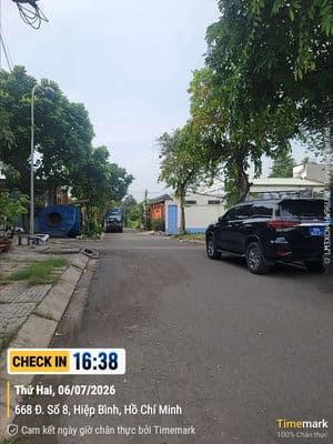 Bán lô đất Dt 339m² mặt tiền đường số 8 Hiệp Bình Thủ Đức