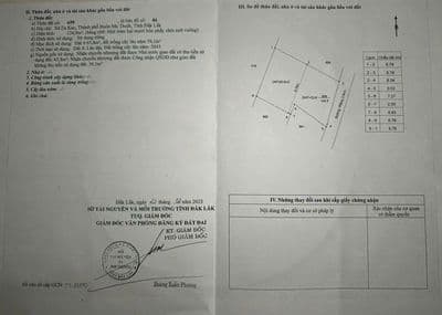 Chính chủ bán đất đối diện trường học lê lai 900 triệu