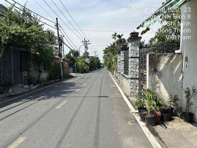 bán 04 lô đất mặt tiền nhựa Nhị Bình 08