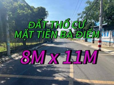 03 LÔ ĐẤT F0 MẶT TIỀN NHỰA XTT2 GẦN CHỢ XUÂN THỚI THƯỢNG