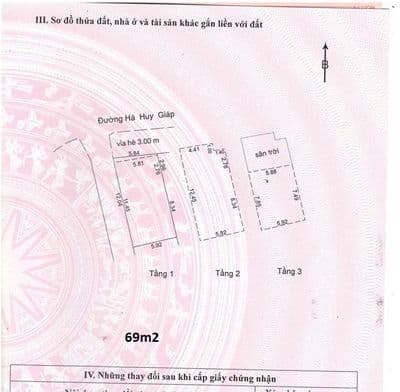 bán nhà 3 tầng 2 mặt tiền bên hông kiệt ngang gần 6m siêu đẹp