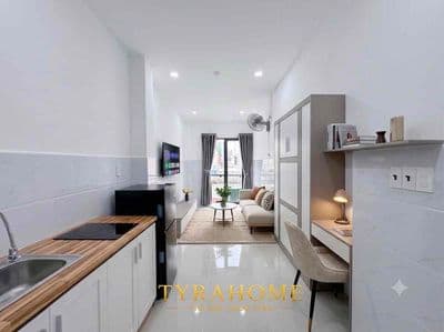 Căn Hộ Mới 100% Free Tiền Nhà Thág 7 Có Thang Máy Phòng Balcony Thoáng