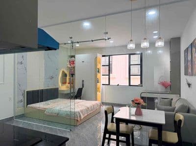 Cho thuê căn 1PN tách bếp Cityland. Full nội thất mới
