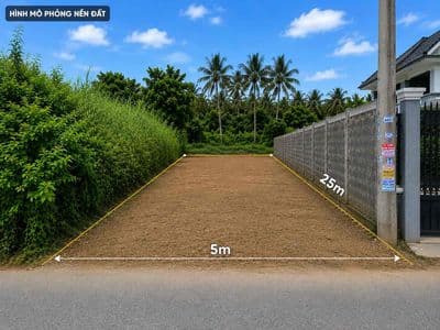 Bán đất hẻm đường Trần Văn Giàu