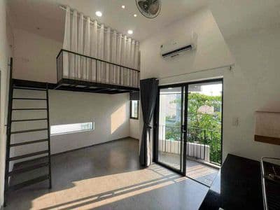 Căn hộ dịch vụ ban công gác siêu rộng giá chỉ 4x tại dương quảng hàm