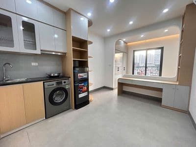 CCMN mới 1N1K, Studio, Ban công, Full nội thất cao cấp, Ô tô đỗ cửa