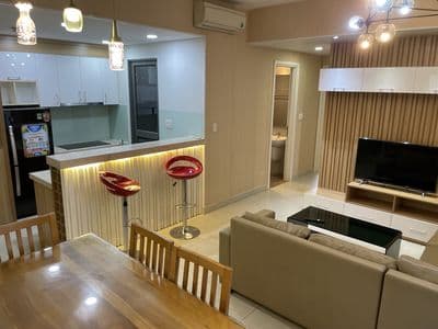 Cho thuê căn góc Masteri 2PN toà T4 giá rẻ