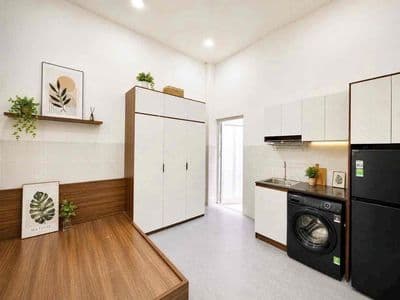 Studio full nội thất cửa sổ thoáng mới 100% ngay hương lộ 2