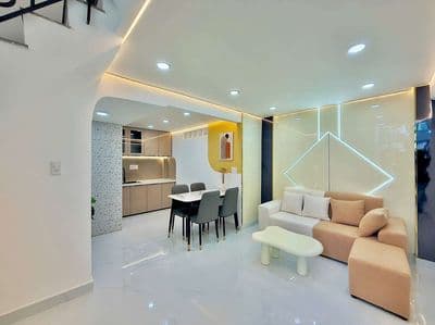 Hẻm Xe Hơi_ 3 Tầng_ Full Nội Thất_ Giáp Q1_ Vào Ở Ngay