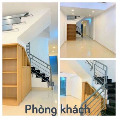 Hẻm Cách Mặt Tiền 20m_ DT 55m2_ 3 Tầng_ Sân Để Xe_ Nhà Mới Ở Ngay