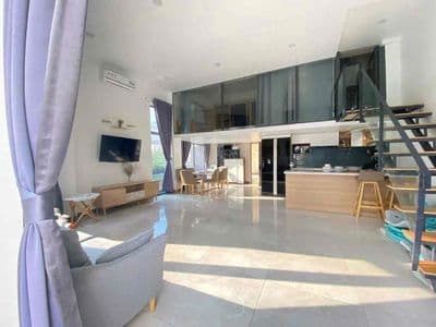Căn hộ duplex ban công full nội thất gần UEF,GTVT,HUTECH, HỒNG BÀNG